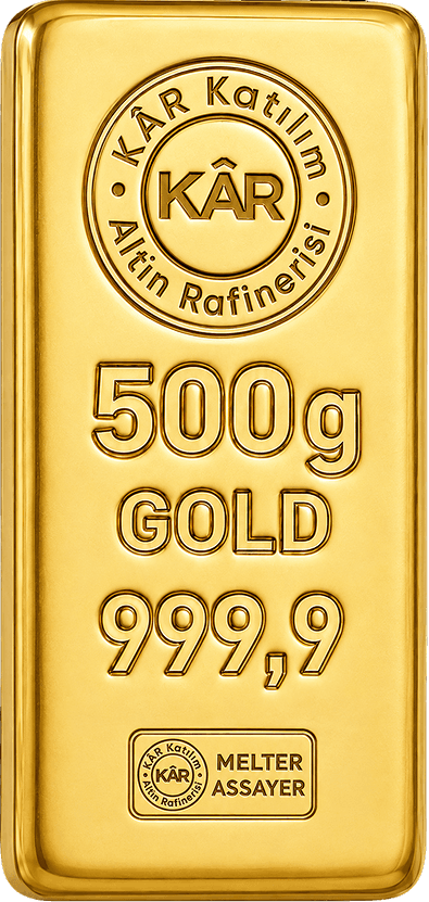 500 gram altın külçesi