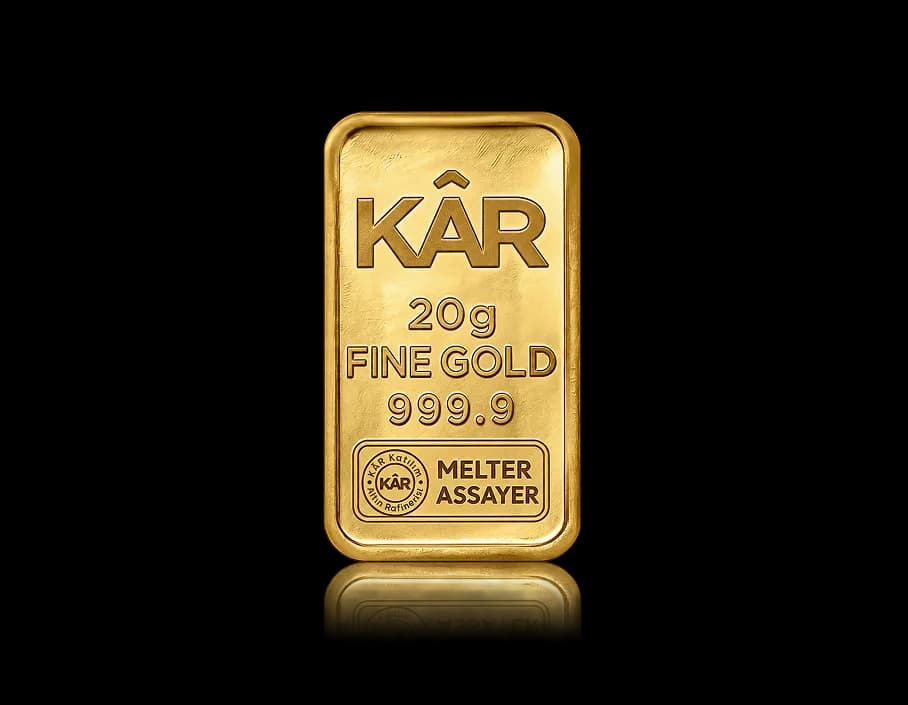 20g Gold Minted Bar 999.9